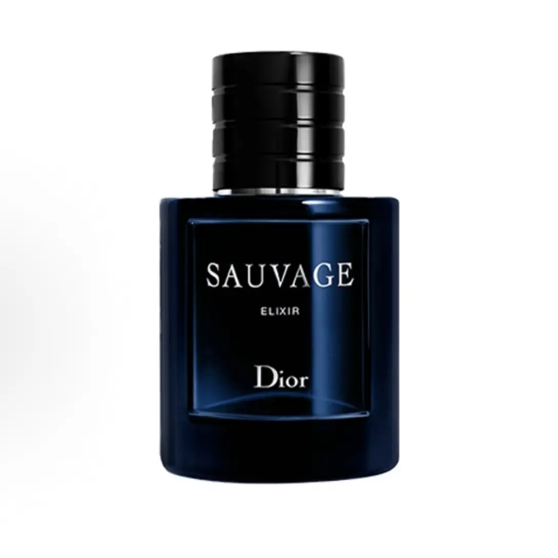 Christian Dior Sauvage Elixir Men's Eau de Parfum Spray - 3.4 oz/100 ml, Long-Lasting Aromatic Woody Cologne, Gift for Men