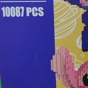 【New Arrival】 Blue&Pink Alien 12 inches Building Block –  DIY Toy, Perfect Gift for Teens & Adults, Romantic Display Collectible – YaoYaoPlay