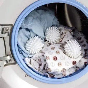 Reusable Laundry Balls Set (3/6 Pieces), Remove Hair, Soften Clothes, Prevent Knots, Reduce Wrinkles, Multi-Functional