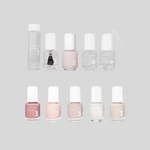 Dazzle Dry, At the Altar & Prima Ballerina, Fingernails & Toenails, Professional Nail Kit Set, Long-Wear Chip-Resistant, 10-Piece Bundle, 0.93 fl oz.