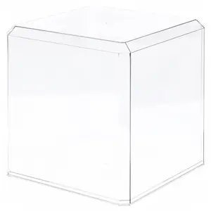Pioneer Plastics 1010C-UV Clear Plastic Display Case (UV Resistant) for Basketballs, Soccer Balls, and Baseball Gloves, 9.75" W x 9.75" D x 9.625" H