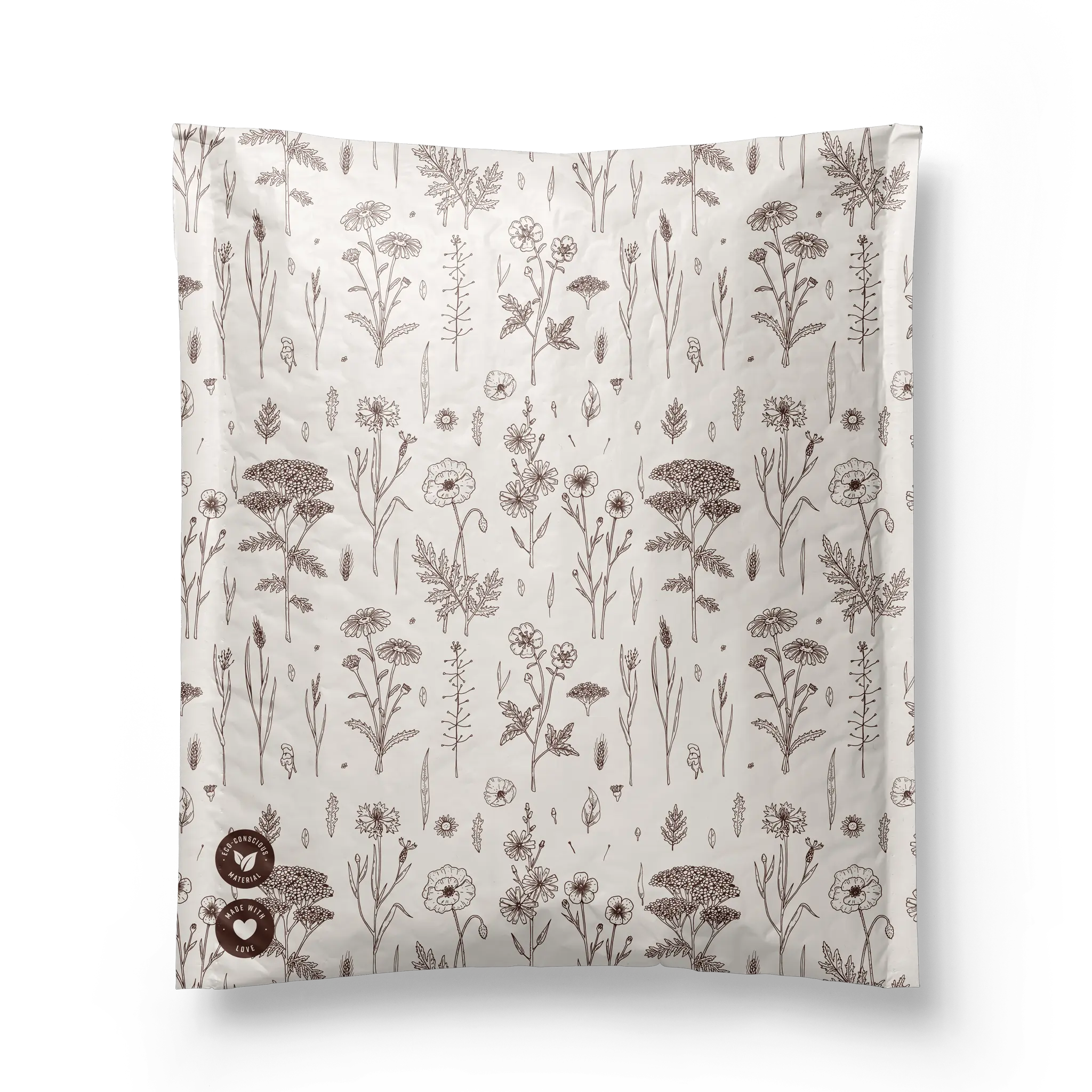 Wildflower Biodegradable Bubble Mailers 10" x 13"