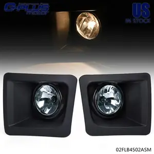 Fit For 14-15 GMC Sierra 1500 Halogen Fog Lights Bumper Lamps Left+Right