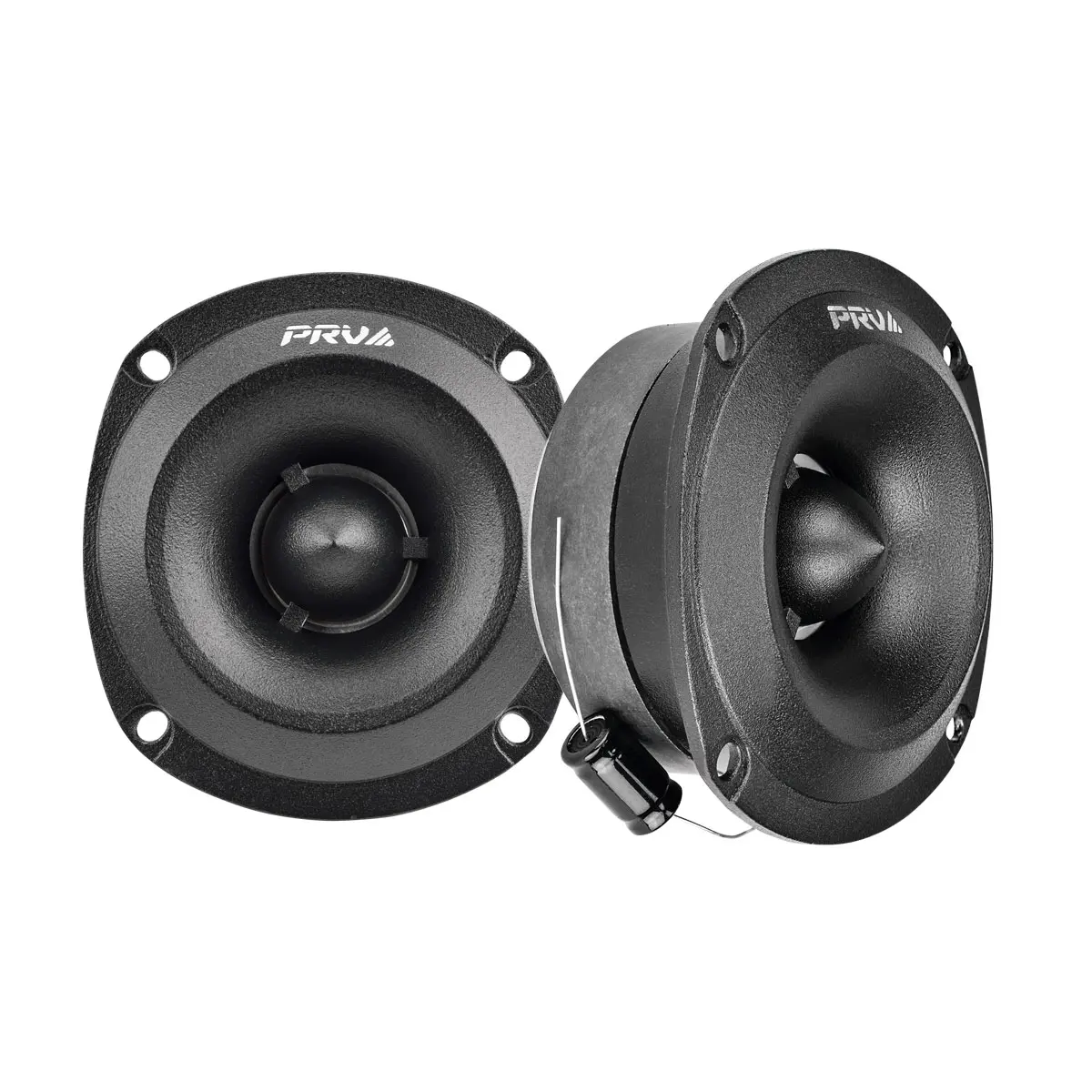 PRV 240W Shallow Super Tweeter TW350Ti-4 SLIM 3.5" Bullet 4 Ohms Titanium 1 Pair