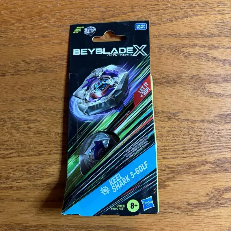 HASBRO BEYBLADE X KEEL SHARK 3-60 LOW FLAT