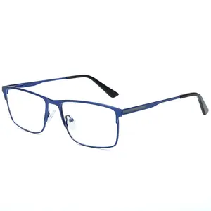 ZENOTTIC Fashion Glasses for Men Women,Sleek Rectangular Alloy Frame with Flexible Spring Hinge, Reduces Eye Strain, Comfort Fit for Daily Office & Screen Use Gaming Anti-Blue outdoorfun sunglasses