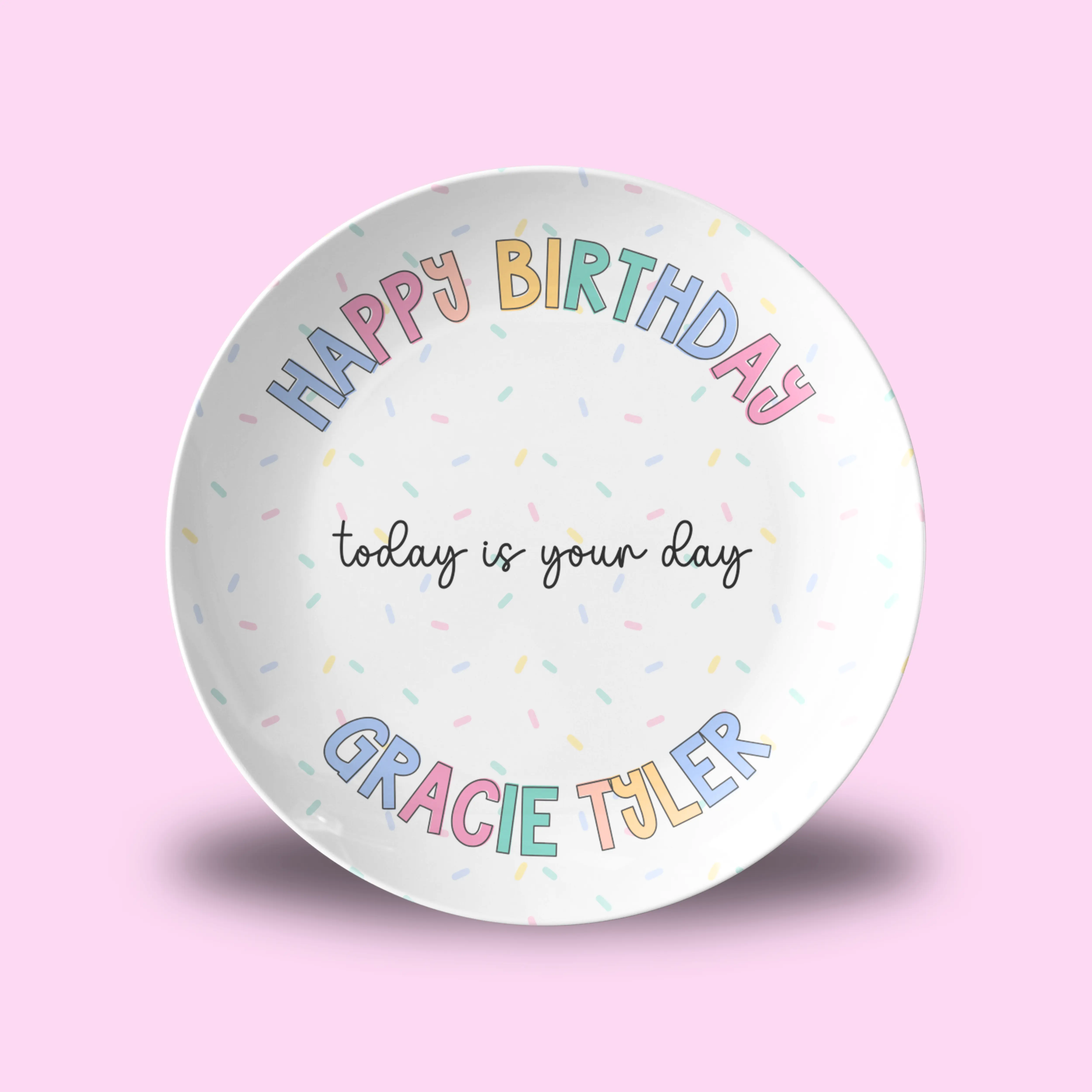 Personalized Birthday Plate Perfect for Milestone Birthday or Unique Gift Ideas