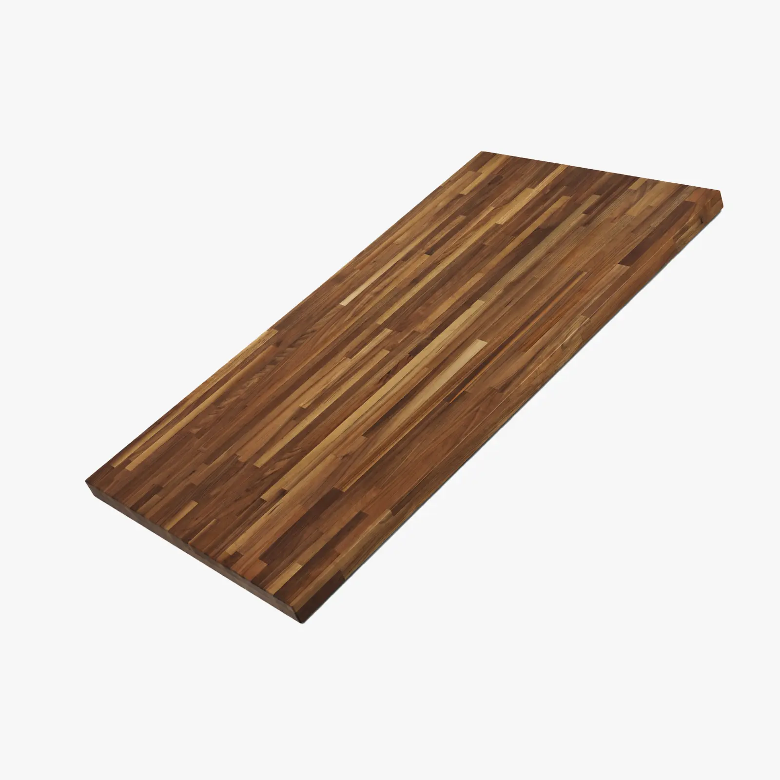 Butcher Block Counter Top, Walnut Solid Hardwood Countertop, Wood Slabs for Kitchen, Reversible, Both Side Polished, Prefinished with Food-safe Oil, 1.5" Thickness