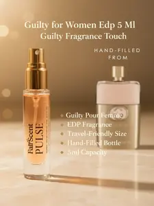 FairScent Pulse Guilty Pour Femme Women's EDP Travel Spray, Single Item, 5ml/0.17oz