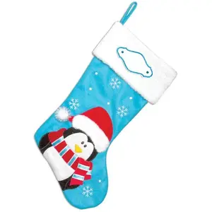 New penguin christmas stocking