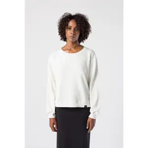 Bamboo Brushed-Back Fleece Crew Neck Sweatshirt