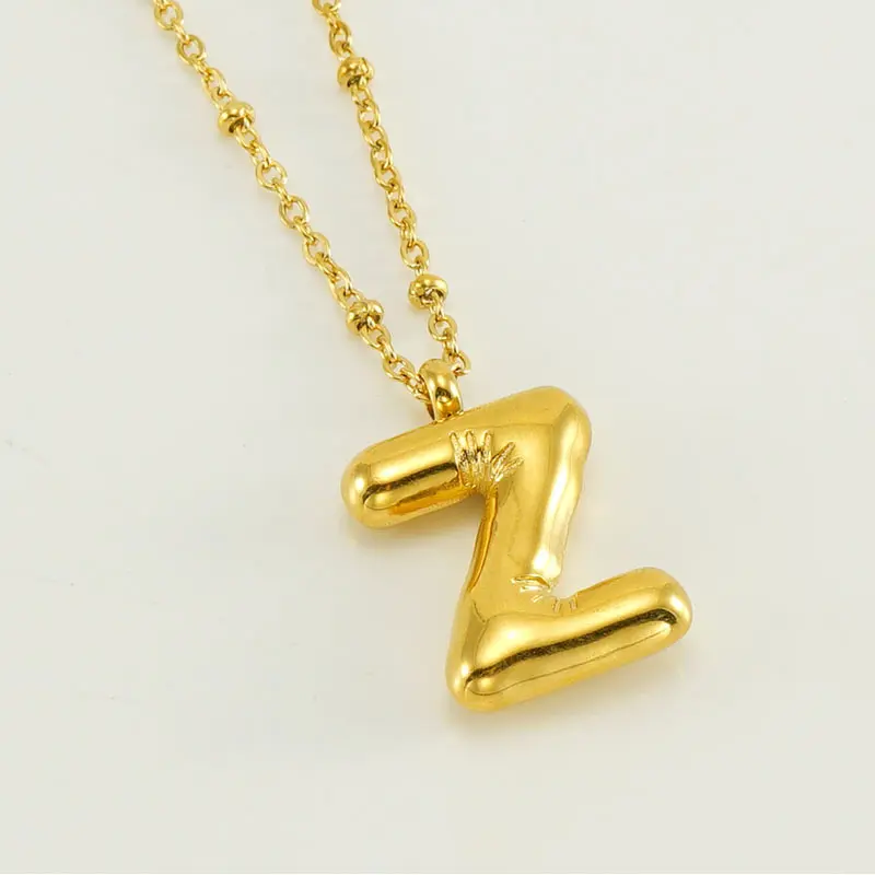 Gold Z (with chain)