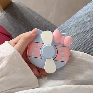 Self-Care Cool Down: The Adorable Cat Wrist Fan in Soothing Pastels. Stay Chill at Work, Gym & Errands. Rechargeable, Quiet & the Cutest Way to Beat the Heat.