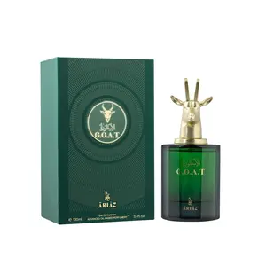 GOAT by ARIAZ 3.4oz/100ml Eau De Parfum For Men - Fruity Smoky Chypre  Includes Free Sample Set of 6 Scents