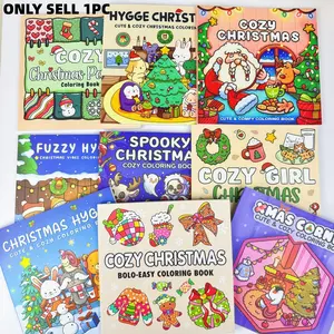 Christmas Theme Collection Adorable and Fun Adult Christmas Coloring Book, Activity Books: High-quality thick paper, cute designs + diverse themes. Relax while enjoying creative fun—the perfect Christmas gift.