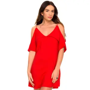 Eileen Dress in Red by Motel Rocks