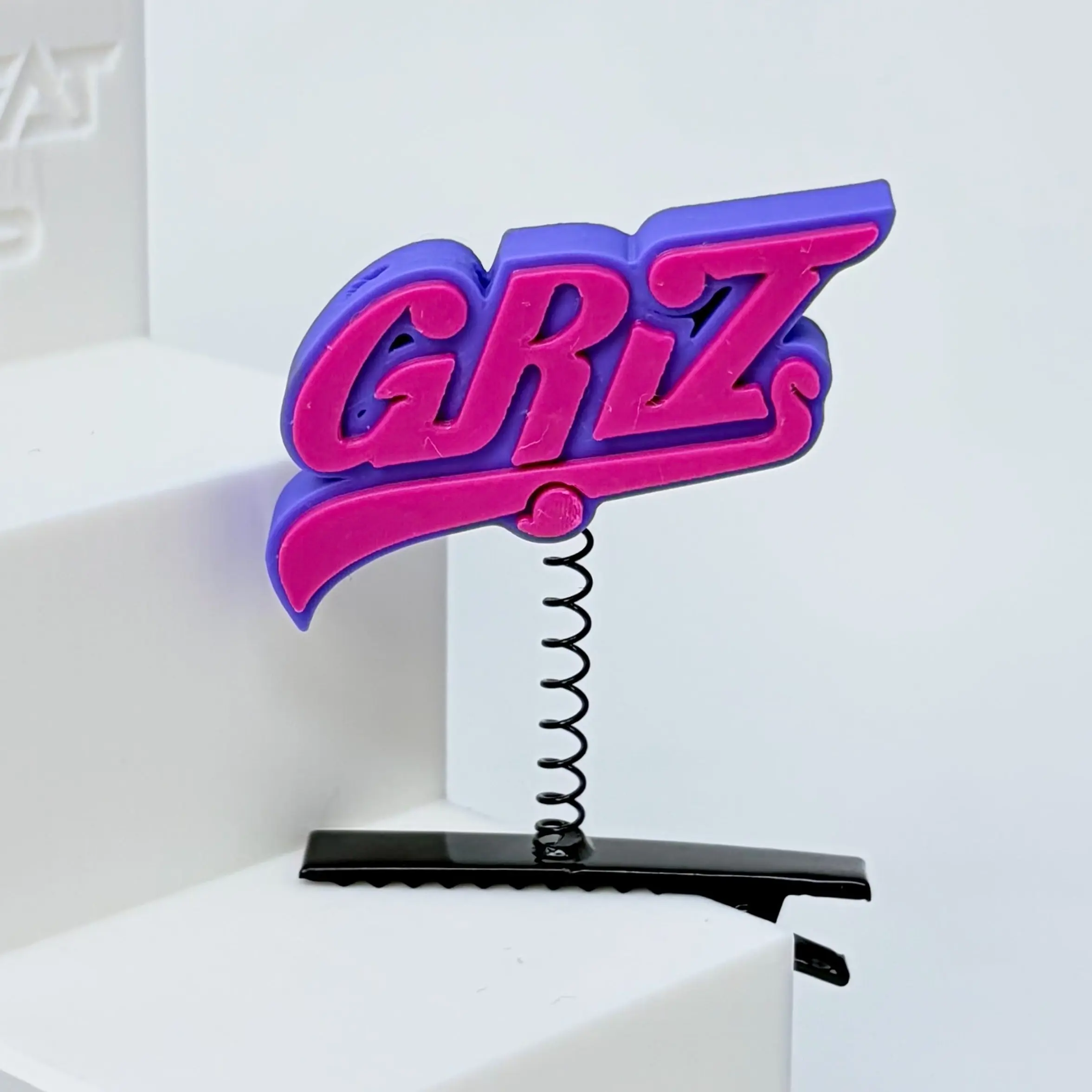 Griz EDM Rave Sprouts Clips For Hair Colorful Hair Clips