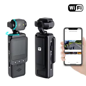 Portable Action Camera, Wifi Sports Camera, Recording Camera, Video Recording Gear, 1080P HD Video Quality, 360° Rotating Lens, Built In Microphone, Captures Clear Audio, Ideal for Outdoor Adventures
