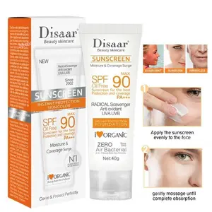 Facial Body SunscreenSun Cream SPF 90 Sunblock Skin Protective Cream Anti-Aging Oil-control Moisturizing Skincare
