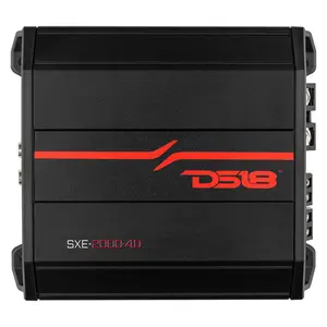 SXE Class D 4-Channel Amplifier 4 x 100 Watts Rms @ 4-ohm 2000 Watts