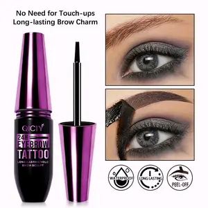 Long-Lasting Waterproof Eyebrow Gel, Anti-Sweat, Non-Fading, Easy Application, Natural 3D Finish, Tattoo Eyebrow Gel, /, 10g, Women's Gift, Eyebrow Gel Tint