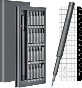 25-in-1 Mini Precision Screwdriver Set: Stocking Stuffers for Men Small Torx Bit Tool Set for Men,Magnetic Torque Repair Tool Kit for Electronics Macbook Watch Eyeglass Ring Doorbell,Birthday Gifts