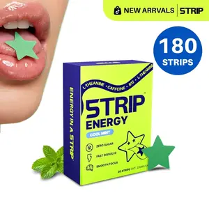 180 Strips | 5TRIP Energy Strips — Smart Caffeine, Zero Crash, Fast-Acting, Vegan & Sugar-Free