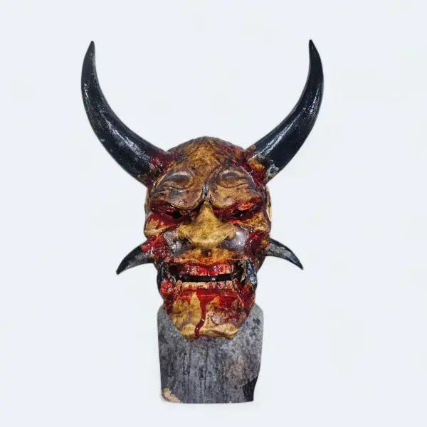 Oni Japanese demon mask Traditional