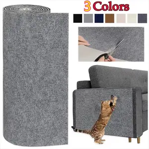 Cat Scratcher Sofa Protector Cat Scratching Pad Board Self Adhesive Removable Trimmable DIY Carpet Cat Furniture Cat Tree for Indoor Cats