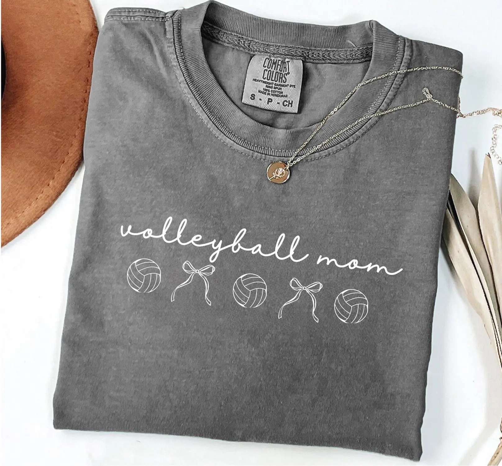 Comfort Colors Volleyball Shirt, Volleyball Season Shirt, Volleyball Gift,Mom Volleyball T-shirt, Volleyball Lover Gift,Volleyball Team Fan