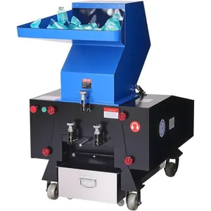 VEVOR Plastic Shredder Crusher, 5.5HP/4.0KW Plastic Bottle Grinder Granulator, 150-200kg/h Capacity Pulverizer Recycling Machine with Wheels, SDK-11 Blade 8mm Mesh for PVC PTFE (220V 60Hz 3-Phase)VEVOR Super Brand Day