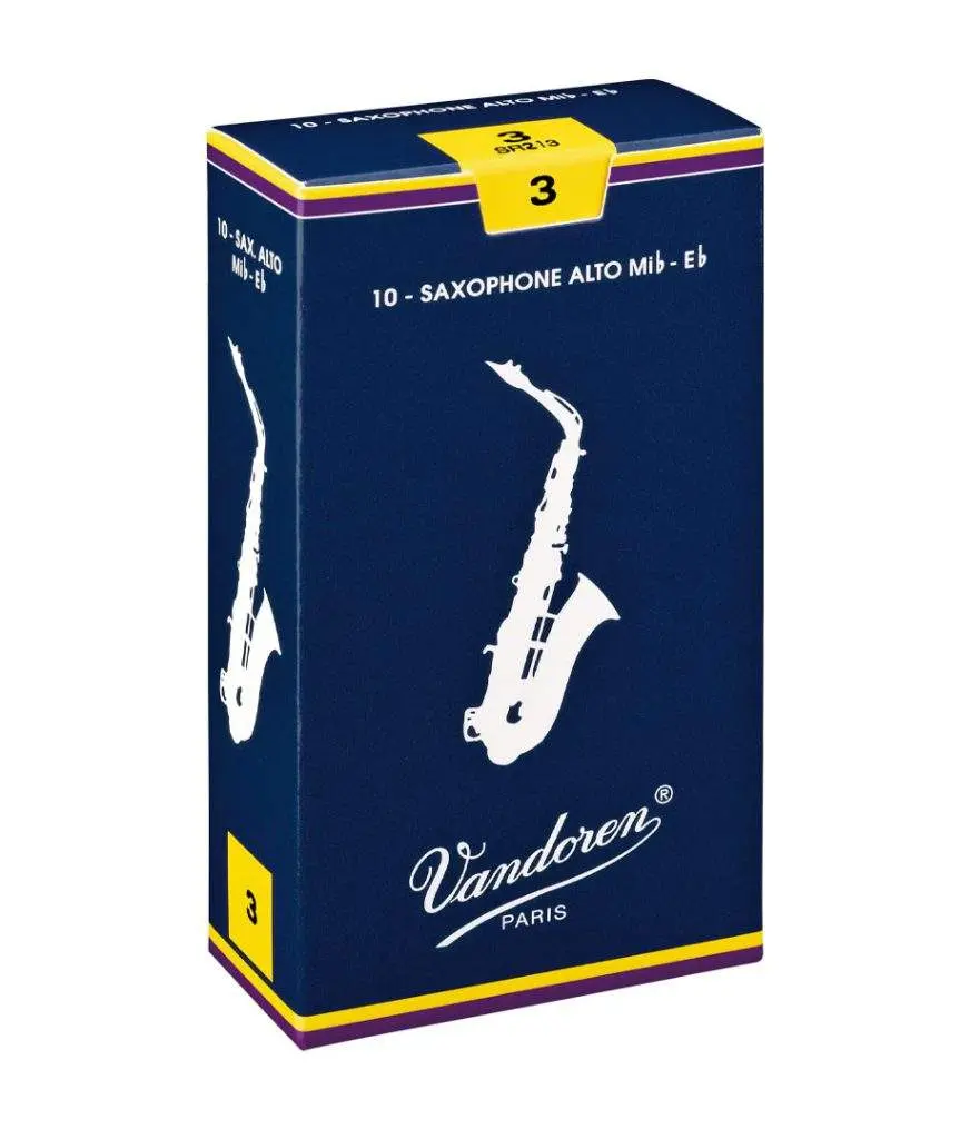 Vandoren Traditional Alto Saxophone Reeds Vandoren Traditional Alto Saxophone Reeds