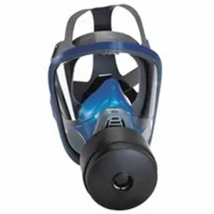 212 MAIN Chin-Type Protective Gas Mask - Medium Size, Silicone Body, Full Coverage, Scratch-Proof Construction Gear, Defends Against Particles, Vapors, Gases