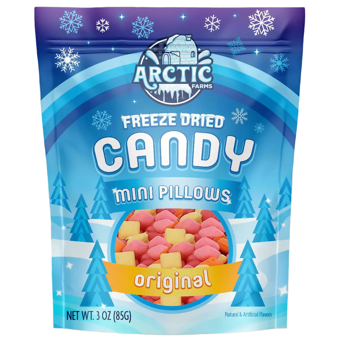 Freeze Dried Mini Pillows Candy