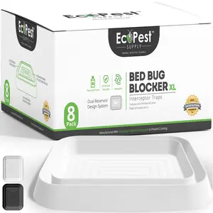 Bed Bug Blocker (XL) — 8 Pack | Interceptors, Monitors, and Traps