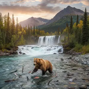 Katmai National Park Canvas 8x10 in