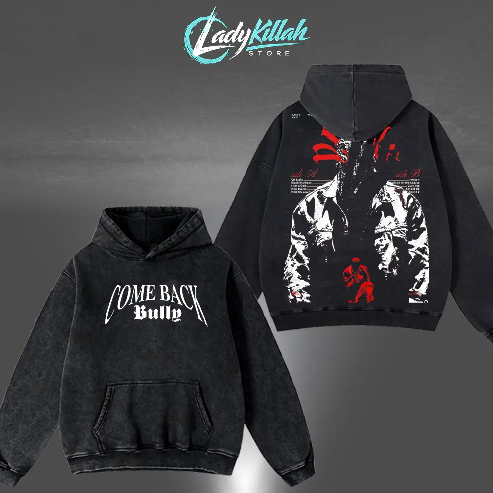 YE - Bully Album Merch 2026 Premium Washed T-Shirt and Hoodie For Ye Fans, Ye Stans Hip-Hop Shirt, Gift For Ye Fan Graphic Tee, Bully Album Fan Merch Shirt #15