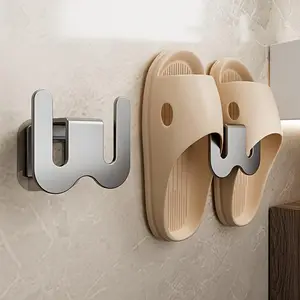 Punch-Free Wall-Mounted Shower Organizer, Durable & Space-Saving Design, Ideal for Bathrooms, Easy Installation, Essential Bathroom Accessory, Bathroom Organizing Accessories