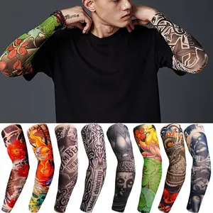 Outdoor Camouflage Ice Sleeve Men’s Sun Protection Summer UV Protection Hiking Sleeve Arm Guard for Men
