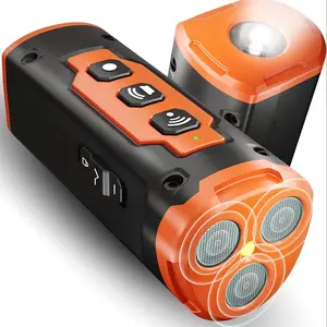 Outdoor Handheld Portable Ultrasonic Dog Repeller with LED Flashlight, Humane Pet Training Aid, Effective Deterrent for Dogs