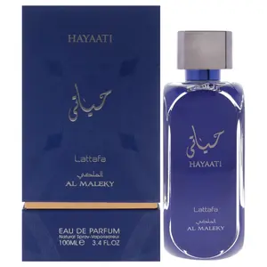 Hayaati Al Maleky by Lattafa for Men - 3.4 oz EDP Spray