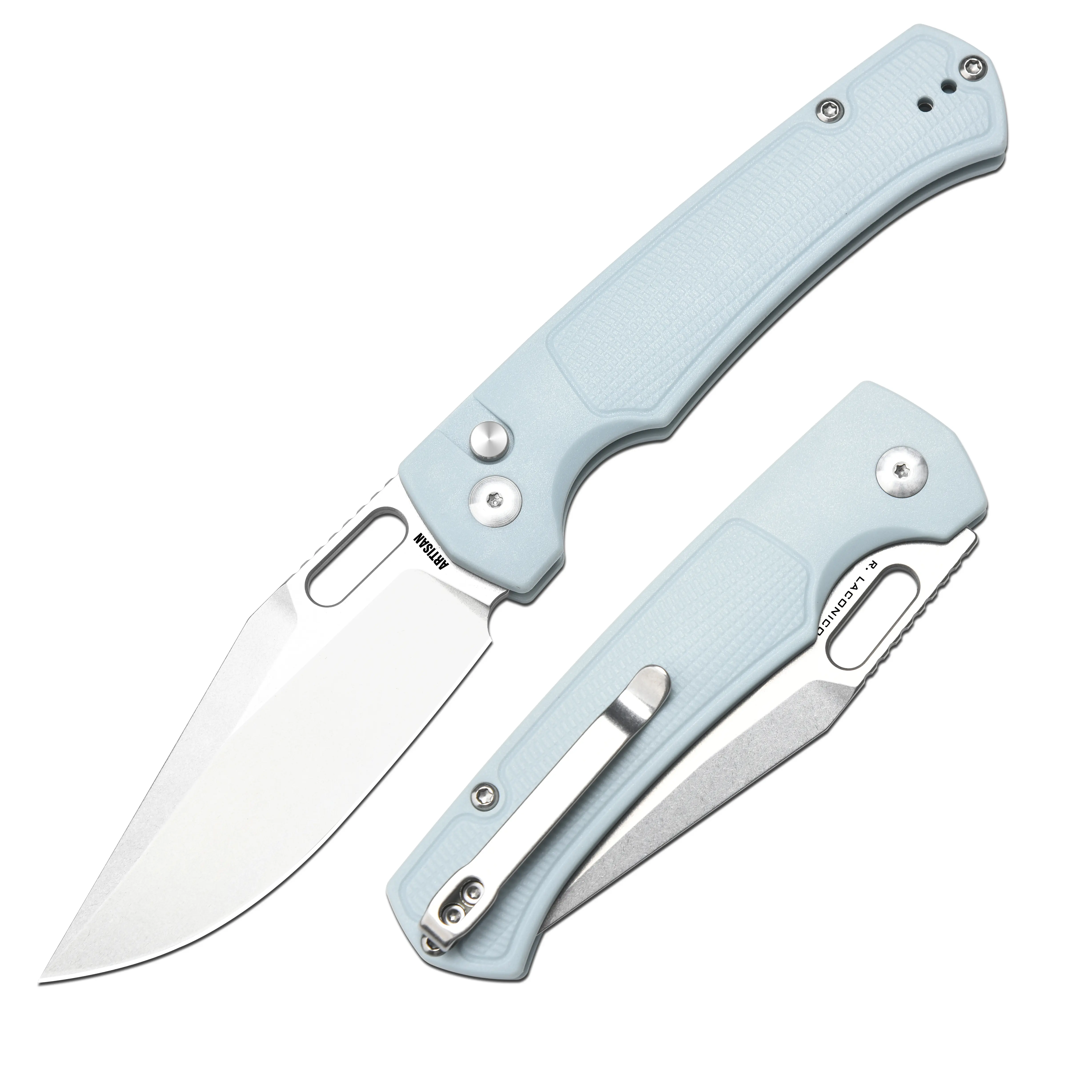 Artisan Cutlery Revel Folding Pocket EDC Knife 1867p AR-RPM9 Blade FRN Handle Outdoor Hunting Knives for Camping, Hunting and Survival Tools Emergency Tool