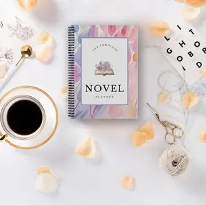 The Complete Novel Planner, 1 Count Ultimate Digital Novel Writing Planner for Authors, Organize Your Story, Characters, and Plot with Templates