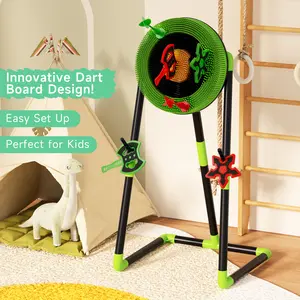 3In1 Axe Throwing & Dart Board Kid Toy Set Backyard Indoor & Outdoor Party Game