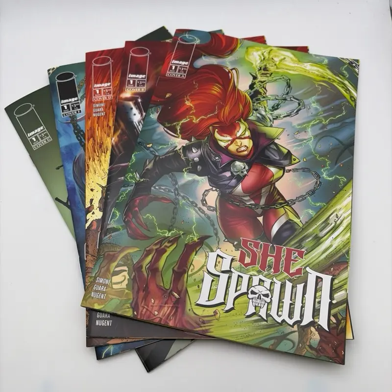 She Spawn #1 Five Different Covers (A,B,D,F,G) Image Comics 2026