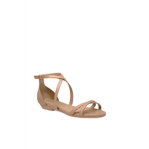 The Sandy - Latte Leather Flat The Sandy - Latte Leather Flat