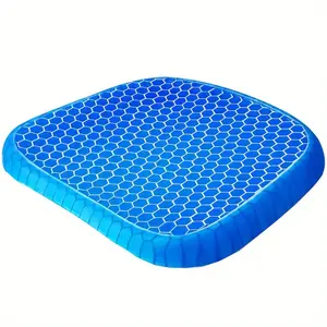 Summer Multifunctional Car Cooling Pad, Cool and Breathable, Office Ice Chair Pad, Car Seat Cushion, Ice Pad, Honeycomb Gel Pad, Car Interior Cushions