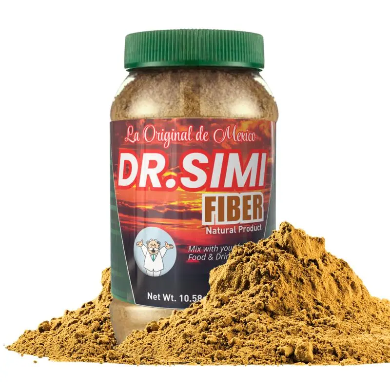 DR.SIMI 10oz Fiber Powder Dietary Supplement Natural Ingredients Dairy Free Supports Metabolism for Health & Fitness Original from Mexico Edible Healthcare Product