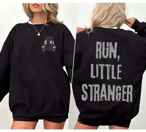 Run Little Stranger Sweatshirt, Malachi Vize Hoodie, Leigh Rivers Merch, Dark Romance Merch, Book Lovers Unisex Sweater