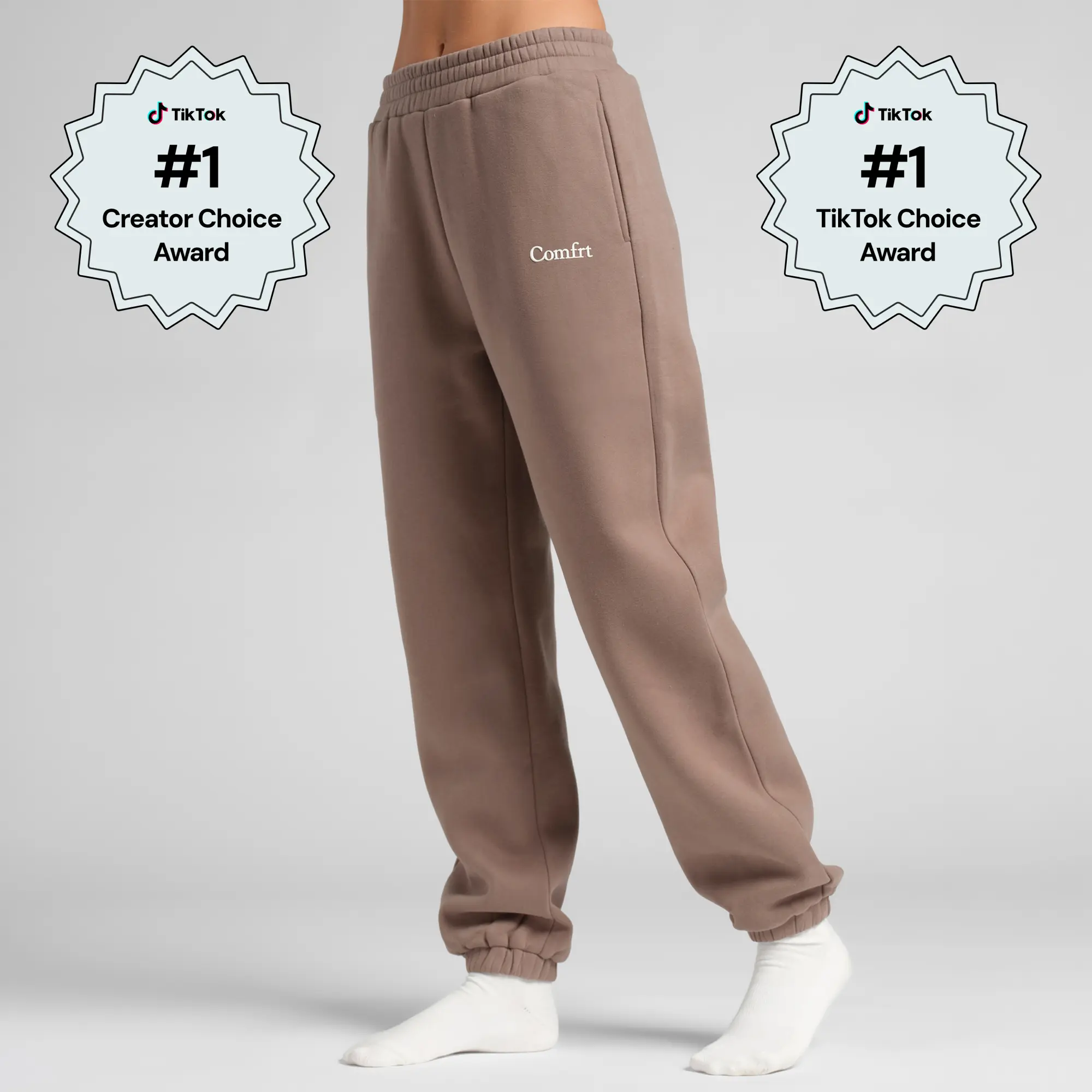 Comfrt | Cloud Sweatpants | Buttery Soft Jogger Athleisure Style Sweatpants Deep Pockets
